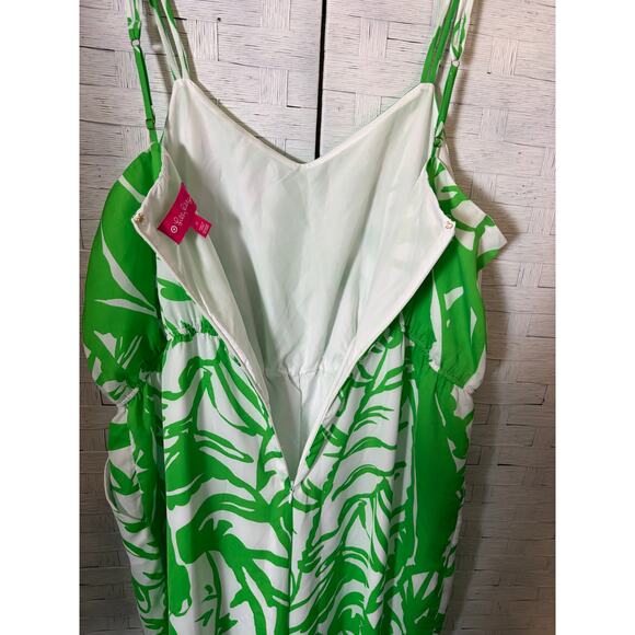 Lilly Pulitzer target womens Boom Boom jumpsuit tropical pockets plus size  - Picture 3 of 16